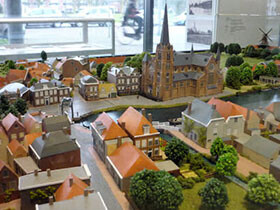 Maquette Leidschendam 1910 onthuld