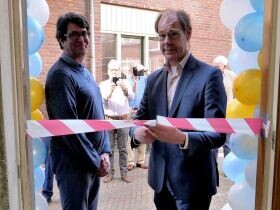 Feestelijke opening pop-up tentoonstelling geschiedenis Leidschendam