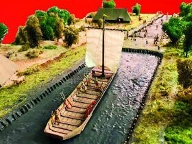 Symposium Romeinse Waterwegen en maquette Kanaal van Corbulo